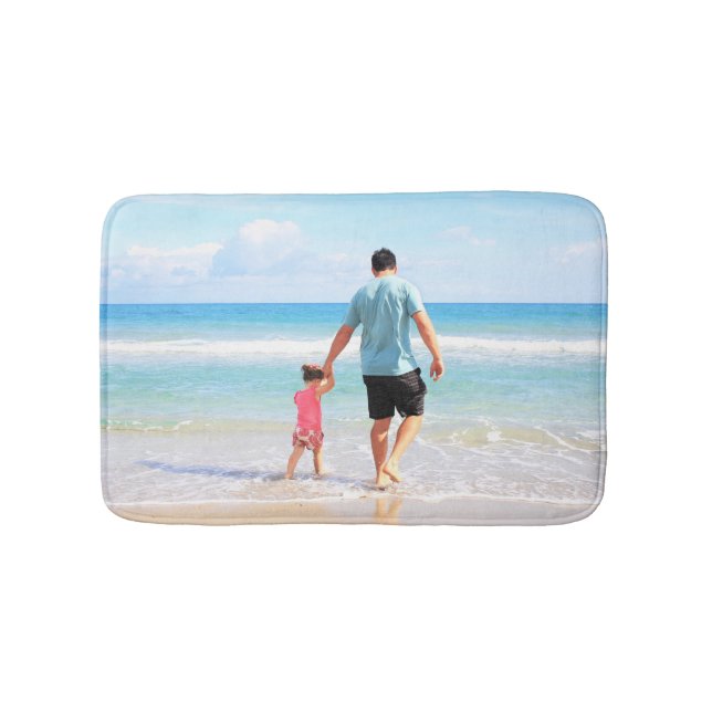 Tapis De Bain Photo personnalisée Bain Mat Vos Photos Cadeau (Devant)