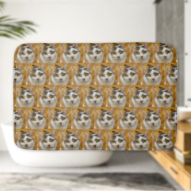 Tapis De Bain Photo personnalisée pour animal de compagnie ou fa (Créateur téléchargé)