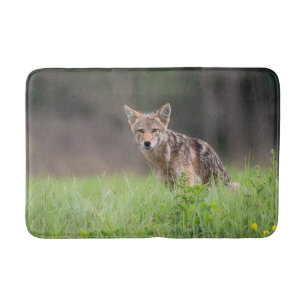 Tapis De Bain Photographie animale, Coyote Brown