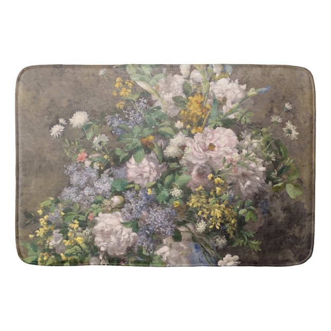 Tapis De Bain Pierre-Auguste Renoir Bouquet de printemps (Devant)