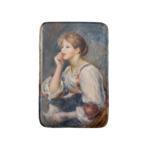 Tapis De Bain Pierre-Auguste Renoir - Femme avec une lettre