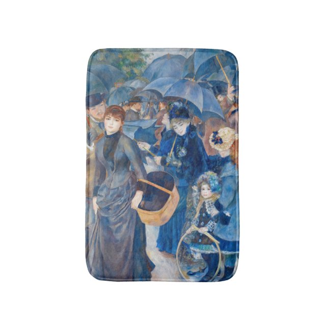 Tapis De Bain Pierre-Auguste Renoir - Les Parapluies (Devant (Vertical))