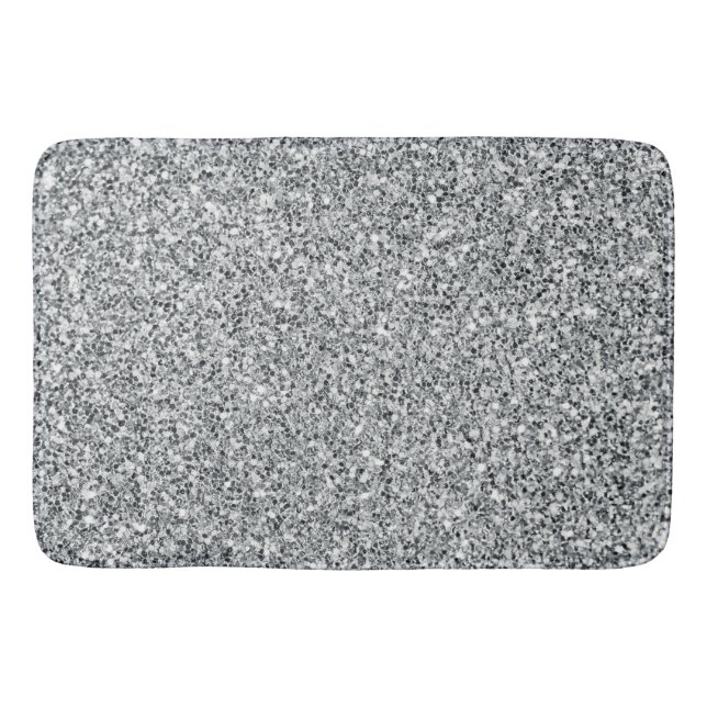 Tapis De Bain Pierre d'argent Gary Marbre d'or Parties scintilla (Devant)
