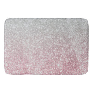 Tapis De Bain Pierre d'argent Gary Marbre d'or Parties scintilla