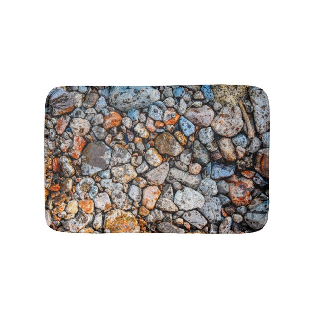Tapis De Bain Pierres colorées Bain Mat (Devant)