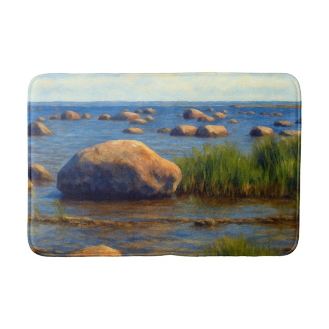 Tapis De Bain Pierres de Vormsi (Devant)