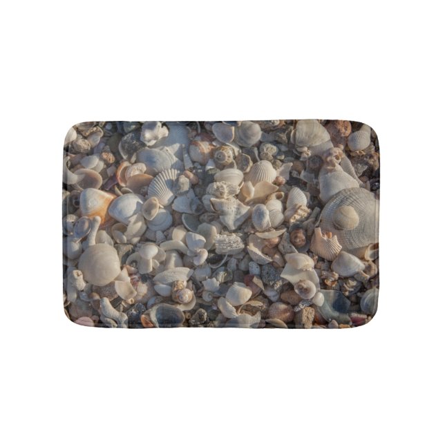 Tapis De Bain Pile des coquillages (Devant)