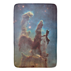 Tapis De Bain Piliers de création, Aigle Nebula Hubble Space