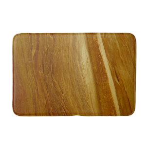 Tapis De Bain Pine Wood II Faux Texture en bois