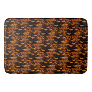 Tapis De Bain Pinecone motif de chute nature rustique