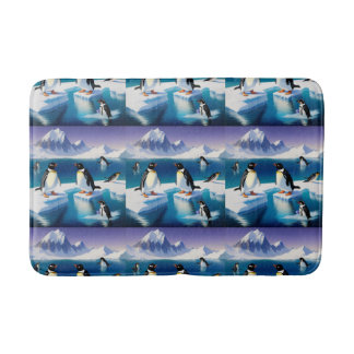 Tapis De Bain Pingouin antarctique