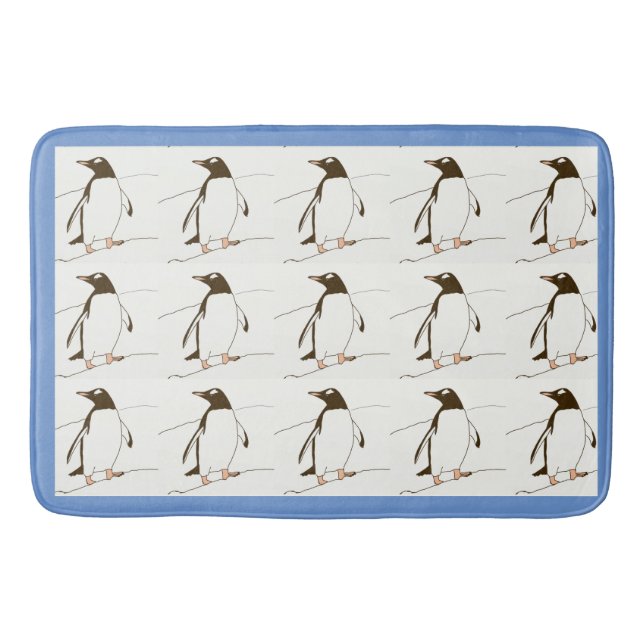 Tapis De Bain Pingouin Gentoo (Devant)