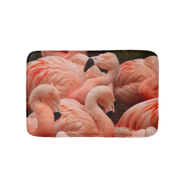 Tapis De Bain Pink flamingos (Devant)