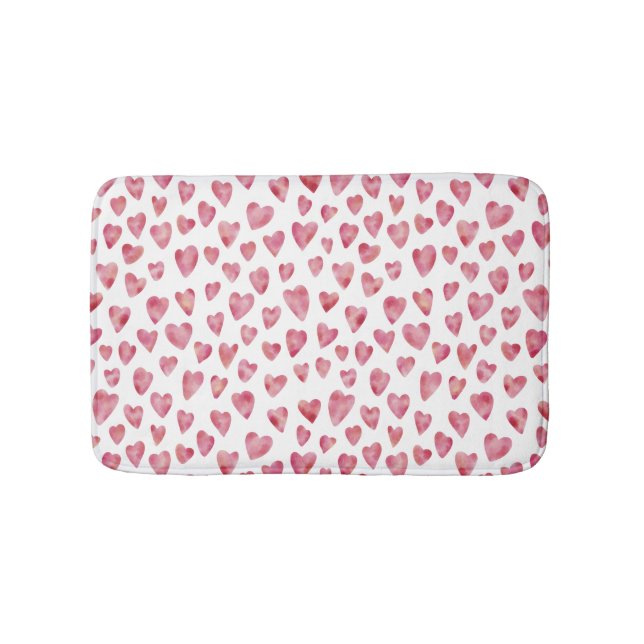 Tapis De Bain Pink Heart Bathmat (Devant)