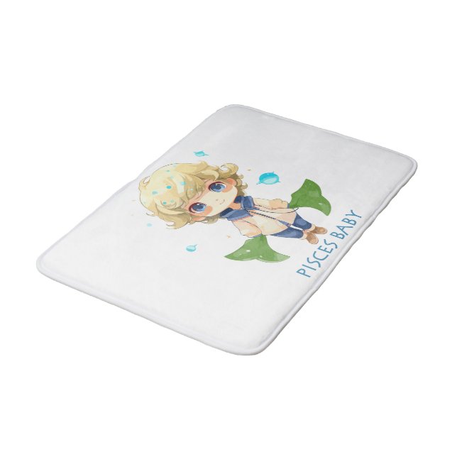 Tapis De Bain Pisces Baby 4 (Angle)