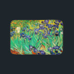 Tapis De Bain PixDezines van gogh iris/st. remy<br><div class="desc">PixDezines Van Gogh iris. numériquement amélioré par PixDezines. com. Tous droits réservés.</div>
