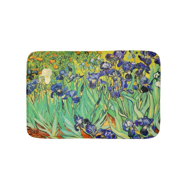 Tapis De Bain PixDezines van gogh iris/st. remy (Devant)