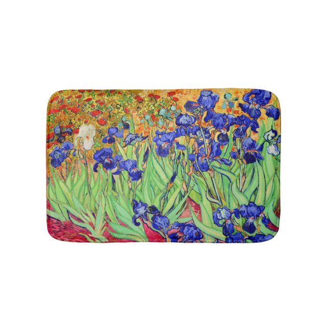 Tapis De Bain PixDezines van gogh iris/st. remy (Devant)