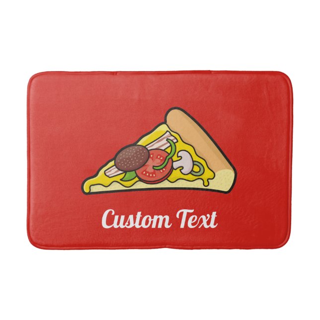 Tapis De Bain Pizza slice (Devant)