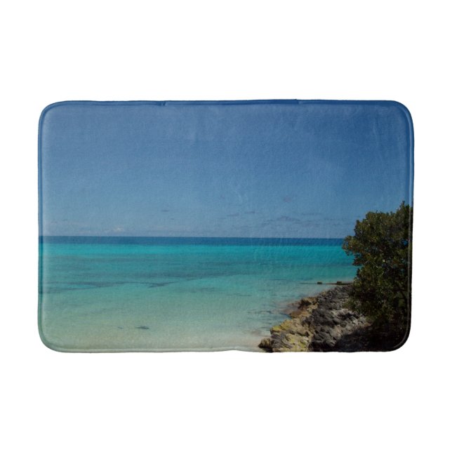 Tapis De Bain Plage d'Achilles Bay, Bermudes (Devant)