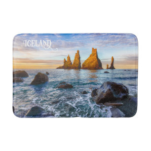 Tapis De Bain Plage de Reynisfjara, Islande