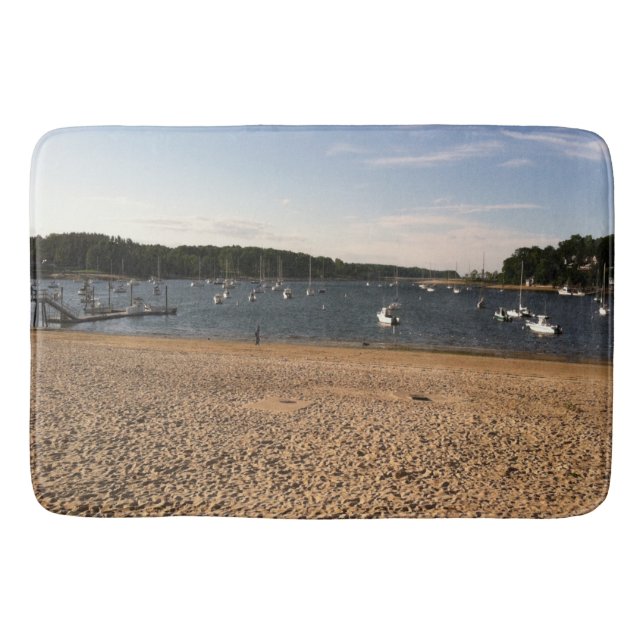 TAPIS DE BAIN PLAGE ET BATEAU (Devant)