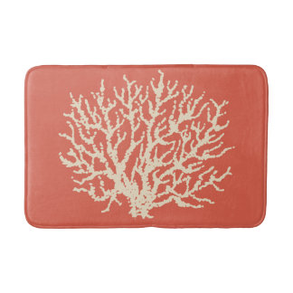 Tapis De Bain Plage Lumineuse Mer Corail Bain Mat Rug Salle de b