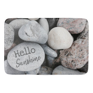 Tapis De Bain Plage Pebble Nature Photo Inspiration