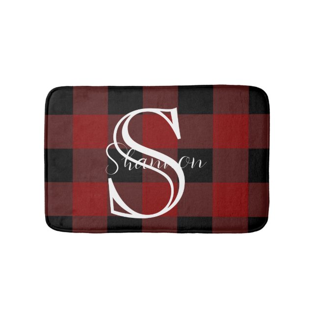 Tapis De Bain Plaid de buffle monogramme (Devant)