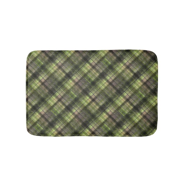 Tapis De Bain Plaid écossais écossais écossais écossais classiqu (Devant)