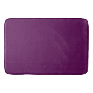 Tapis De Bain Plum Perfection - Plum solide élégant -