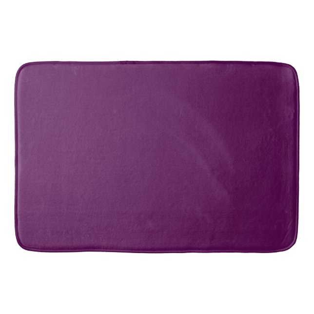 Tapis De Bain Plum Perfection - Plum solide élégant - (Devant)