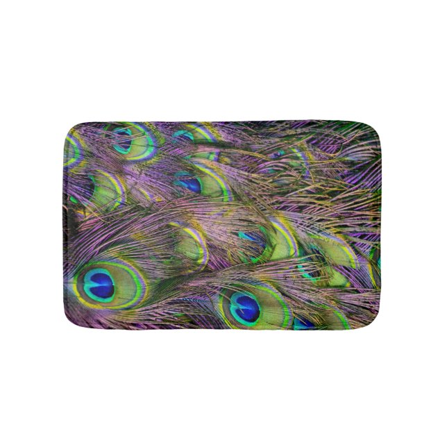 Tapis De Bain Plume de paon  (Devant)