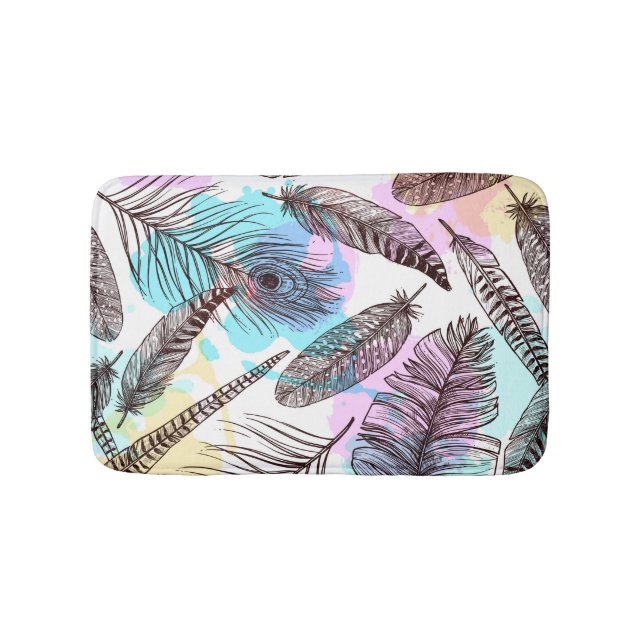 Tapis De Bain Plume de paon (Devant)
