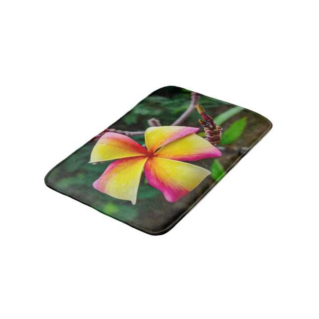 Tapis De Bain Plumeria rubra (Angle)