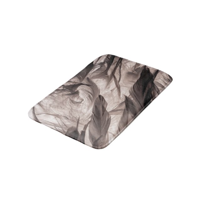 Tapis De Bain Plumes (Angle)