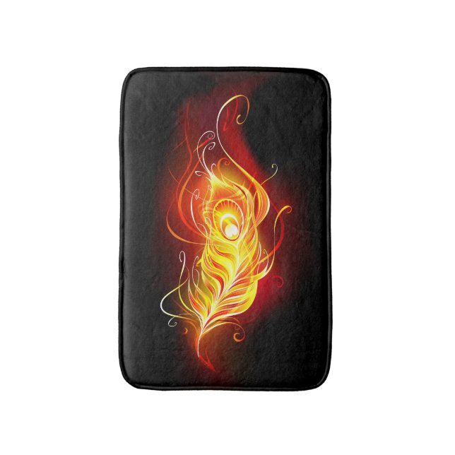 Tapis De Bain Plumes de paquetage de feu (Devant (Vertical))