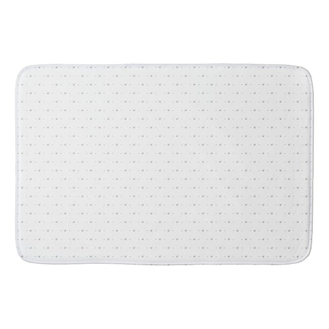 Tapis De Bain Point, gris pâle (Devant)