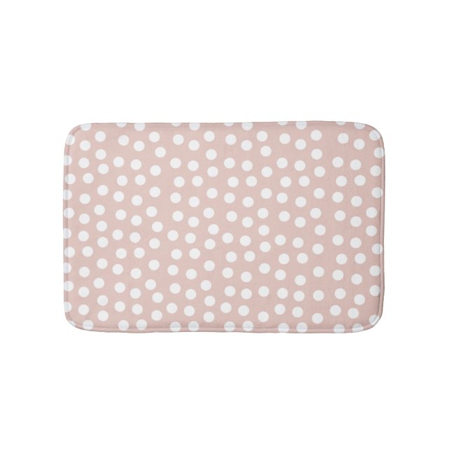 Tapis De Bain Pointe rose pâle (Devant)