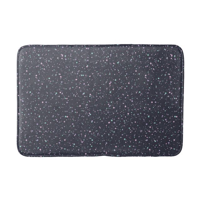 Tapis De Bain Points de peinture Pastel Specknight (Devant)