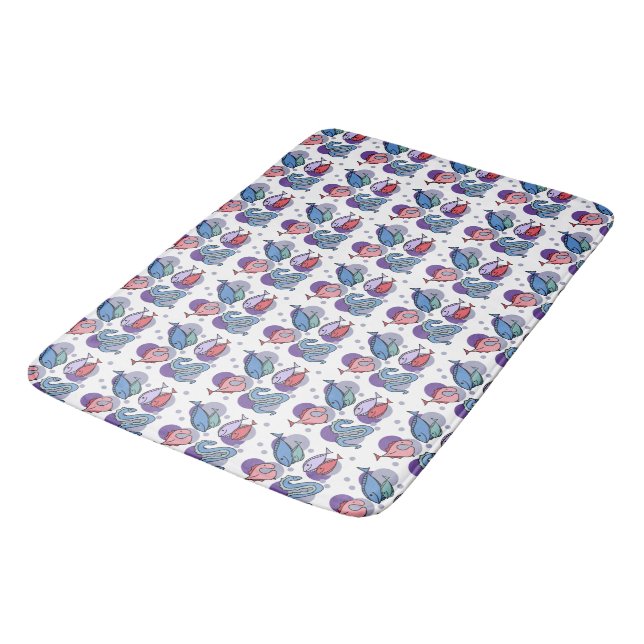Tapis De Bain Poisson (Angle)