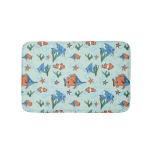 Tapis De Bain Poisson Carton mignon