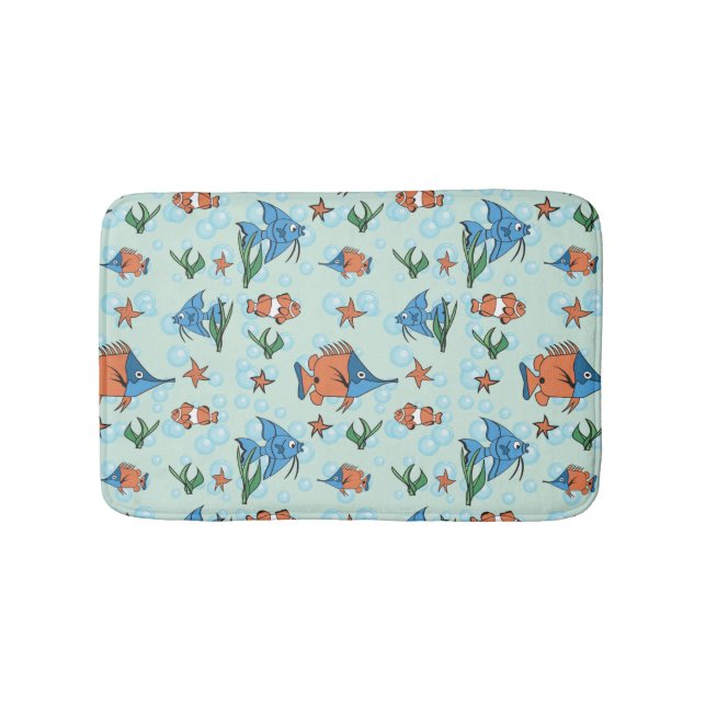 Tapis De Bain Poisson Carton mignon (Devant)