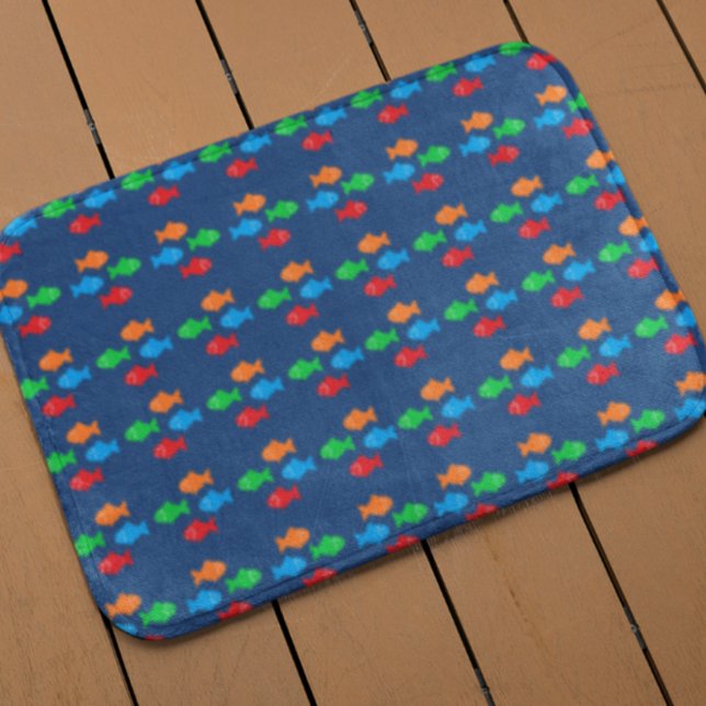 Tapis De Bain Poisson coloré (Créateur téléchargé)