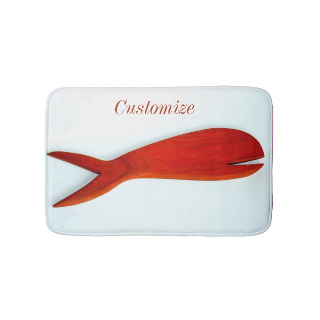 Tapis De Bain poisson de bois de cerisier Thunder_Cove (Devant)