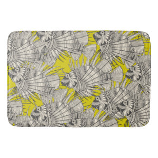 Tapis De Bain poisson mirage chartreuse