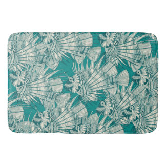 Tapis De Bain poisson mirage turquoise