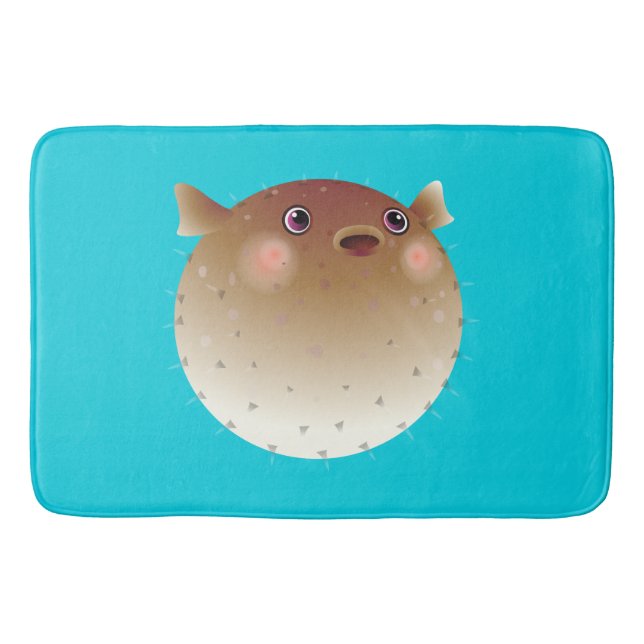 Tapis De Bain Poissons de décolleur (Devant)