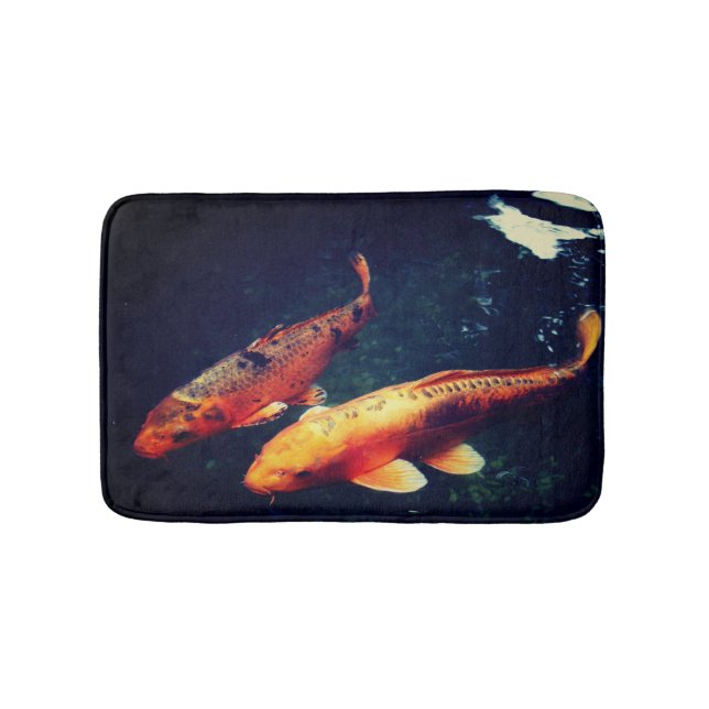 Tapis De Bain Poissons de Koi sous-marins (Devant)