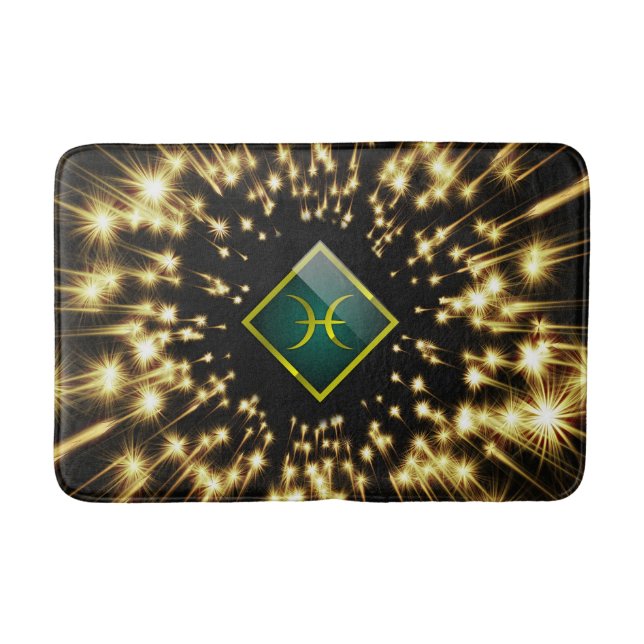 Tapis De Bain Poissons zodiaque (Devant)